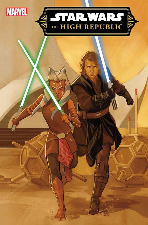 Cover image for STAR WARS: THE HIGH REPUBLIC #7 [PHASE III] PHIL NOTO ANAKIN SKYWALKER & AHSOKA TANO MASTER & APPRENTICE VARIANT