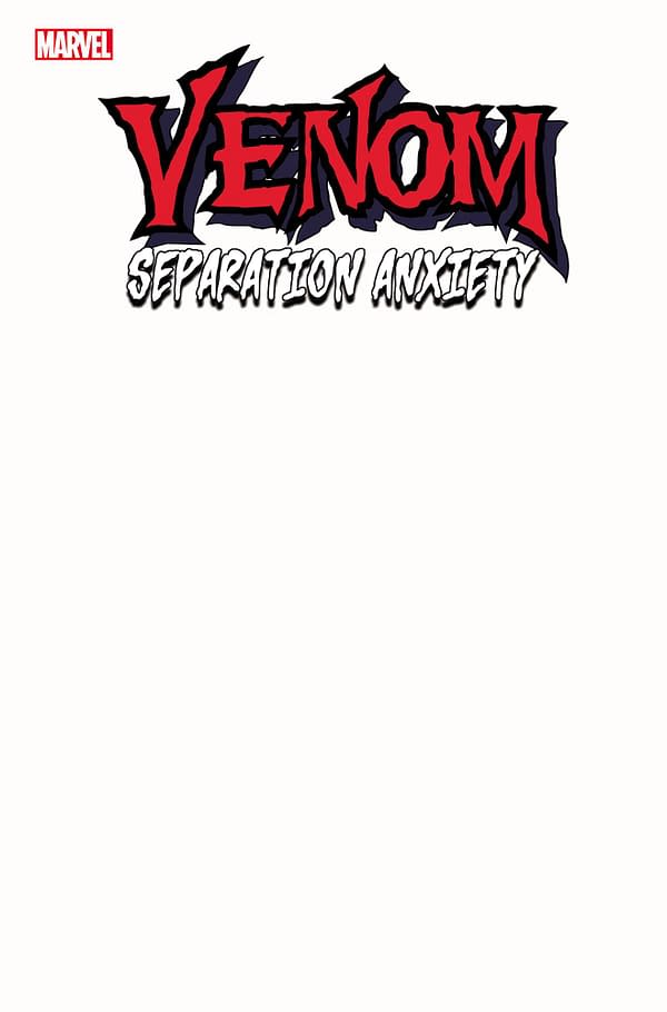 Cover image for VENOM: SEPARATION ANXIETY #1 BLANK COVER VARIANT