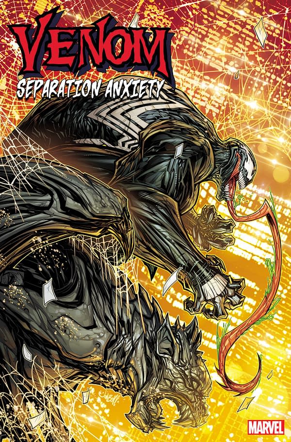 Cover image for VENOM: SEPARATION ANXIETY #1 JONBOY MEYERS VARIANT