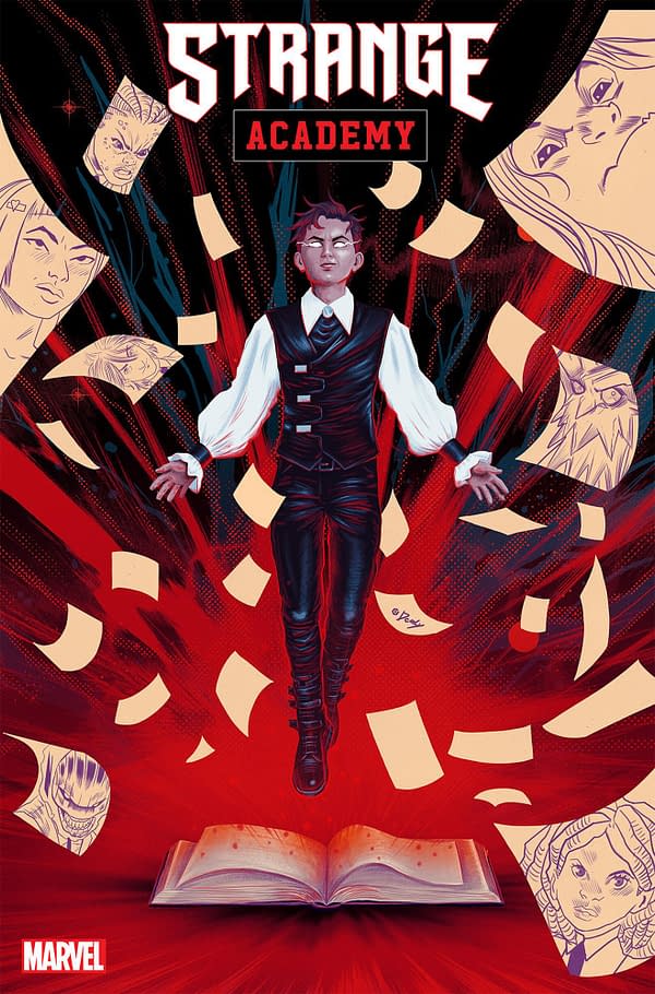 Cover image for STRANGE ACADEMY: BLOOD HUNT #1 DOALY VARIANT [BH]