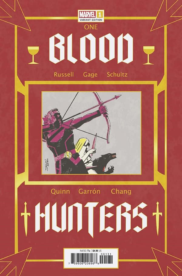 Cover image for BLOOD HUNTERS #1 DECLAN SHALVEY BOOK COVER VARIANT [BH]