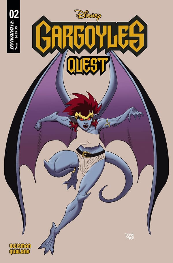 Cover image for GARGOYLES QUEST #2 CVR C MOSS COLOR BLEED