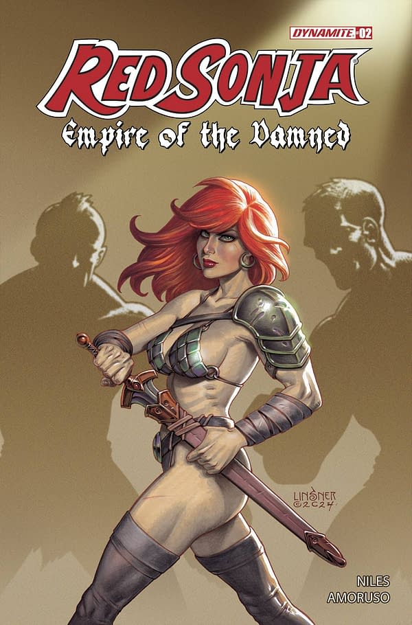 Cover image for RED SONJA EMPIRE DAMNED #2 CVR B LINSNER