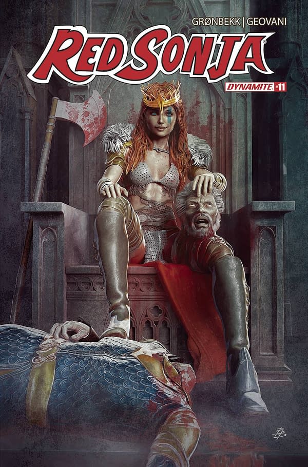 Cover image for RED SONJA 2023 #11 CVR B BARENDS