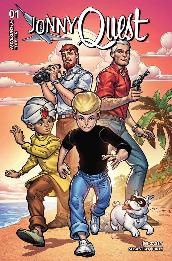 Joe Casey & Sebastián Piriz' Johnny Quest #1 Comic Launches in August