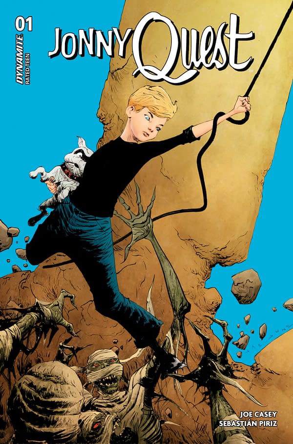 Joe Casey & Sebastián Piriz' Johnny Quest #1 Comic Launches in August