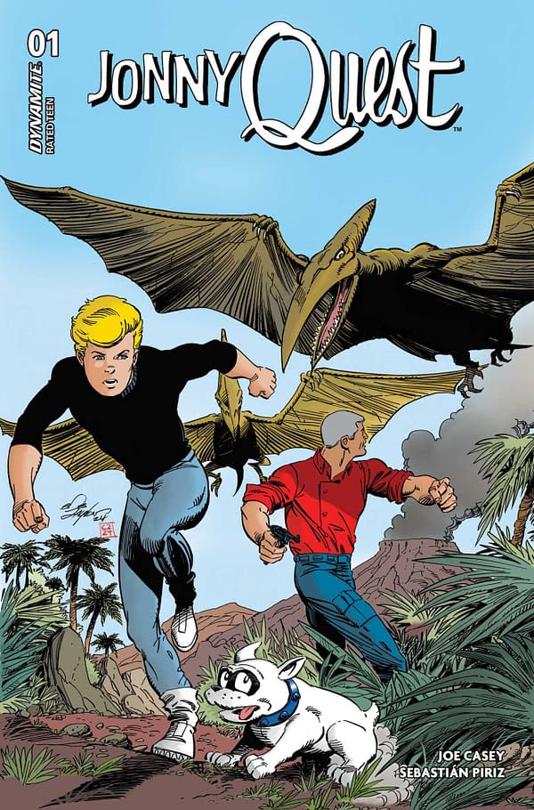 Joe Casey & Sebastián Piriz' Johnny Quest #1 Comic Launches in August