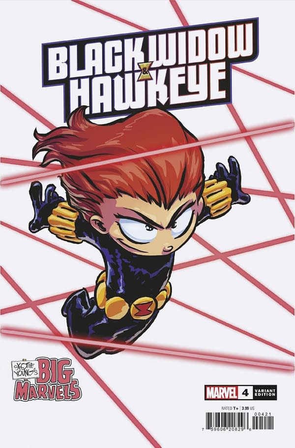Cover image for BLACK WIDOW & HAWKEYE #4 SKOTTIE YOUNG'S BIG MARVEL VARIANT