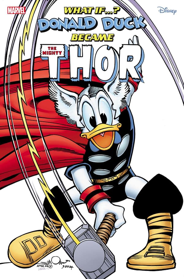 Marvel Officially Publish What If Donald Duck Became Thor