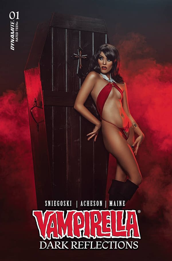 Cover image for VAMPIRELLA DARK REFLECTIONS #1 CVR E COSPLAY