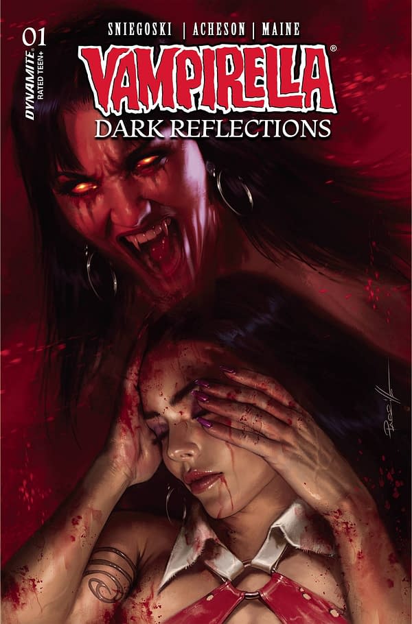 Cover image for VAMPIRELLA DARK REFLECTIONS #1 CVR F PARRILLO FOIL