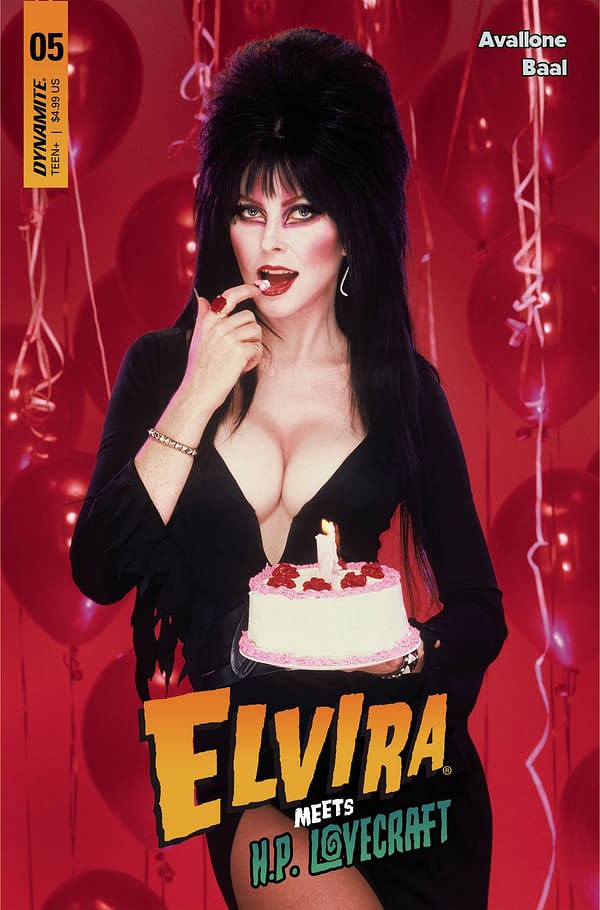 Cover image for ELVIRA MEETS HP LOVECRAFT #5 CVR D PHOTO