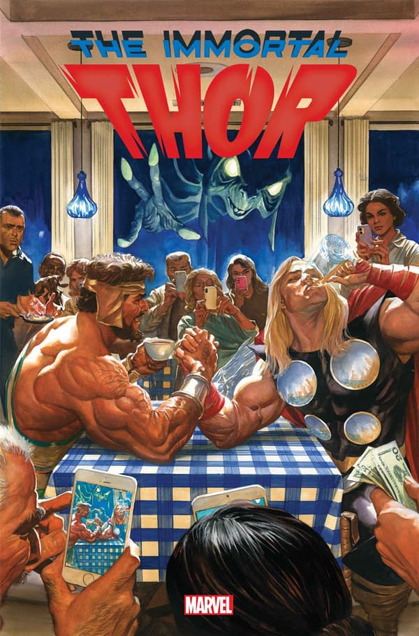 Cover image for IMMORTAL THOR #13 ALEX ROSS COVER