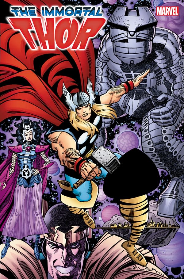 Cover image for IMMORTAL THOR #13 WALT SIMONSON VARIANT [DPWX]