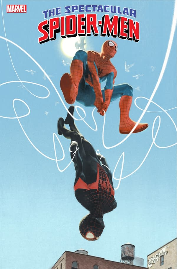 Cover image for THE SPECTACULAR SPIDER-MEN #5 MARC ASPINALL VARIANT