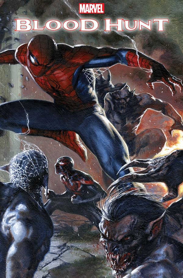 Cover image for BLOOD HUNT #5 GABRIELE DELL'OTTO CONNECTING VARIANT [BH]