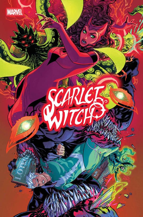 Cover image for SCARLET WITCH #2 RUSSELL DAUTERMAN COVER