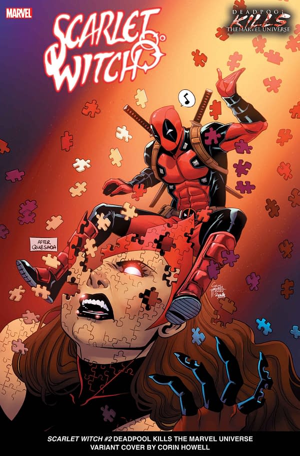 Cover image for SCARLET WITCH #2 CORIN HOWELL DEADPOOL KILLS THE MARVEL UNIVERSE VARIANT
