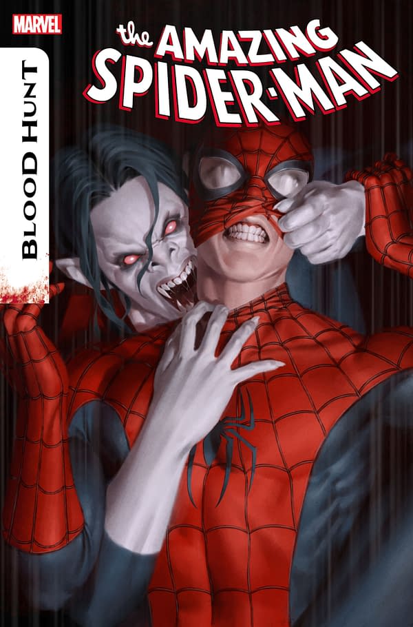 Cover image for AMAZING SPIDER-MAN: BLOOD HUNT #3 JUNGGEUN YOON VARIANT [BH]