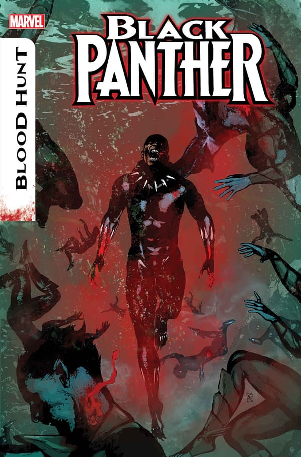 Cover image for BLACK PANTHER: BLOOD HUNT #3 ANDREA SORRENTINO COVER