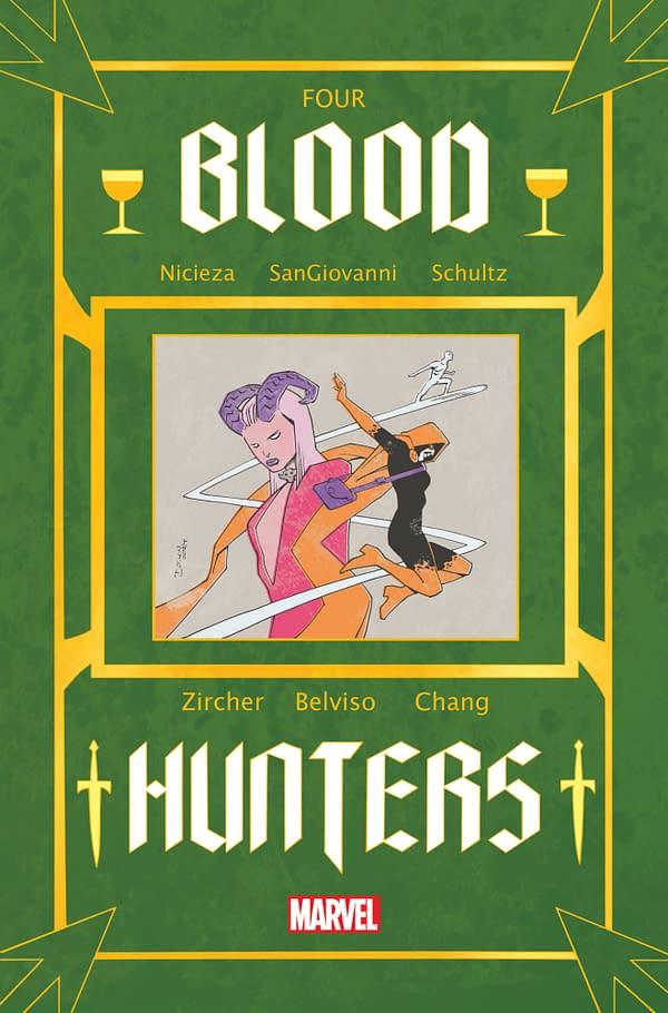 Cover image for BLOOD HUNTERS #4 DECLAN SHALVEY BOOK COVER VARIANT [BH]