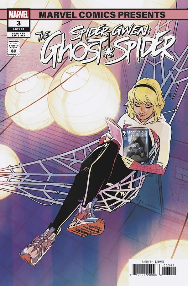 Cover image for SPIDER-GWEN: THE GHOST-SPIDER #3 ANNIE WU MARVEL COMICS PRESENTS VARIANT [DPWX]