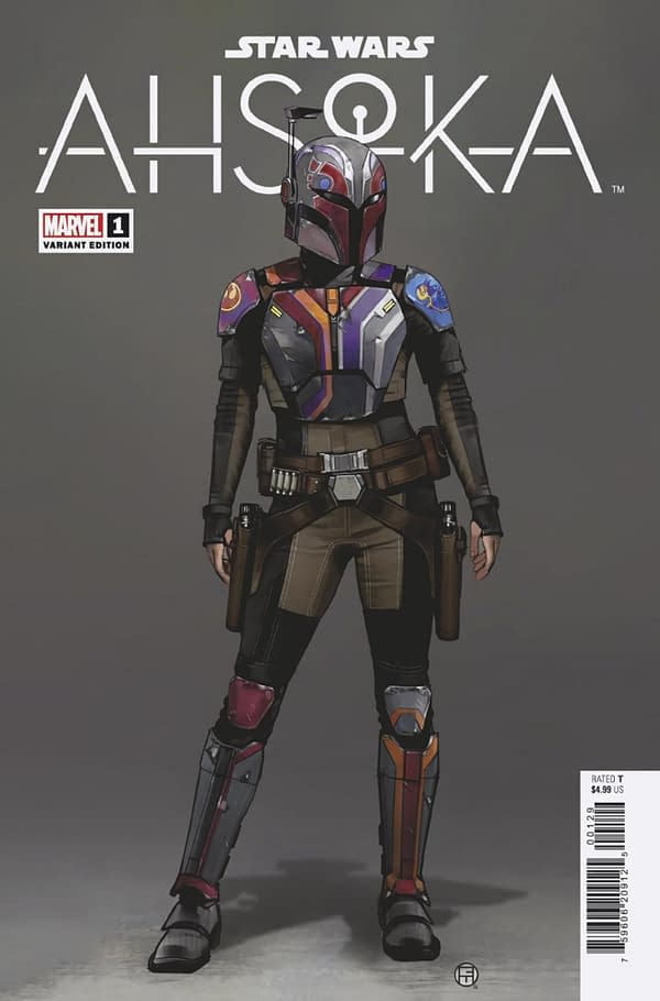 Cover image for STAR WARS: AHSOKA #1 CONCEPT ART VARIANT