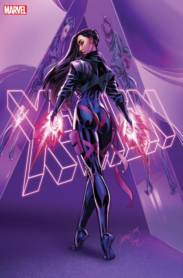 Cover image for X-MEN #1 J. SCOTT CAMPBELL PSYLOCKE VARIANT