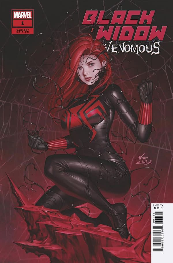 Cover image for BLACK WIDOW: VENOMOUS #1 INHYUK LEE VARIANT