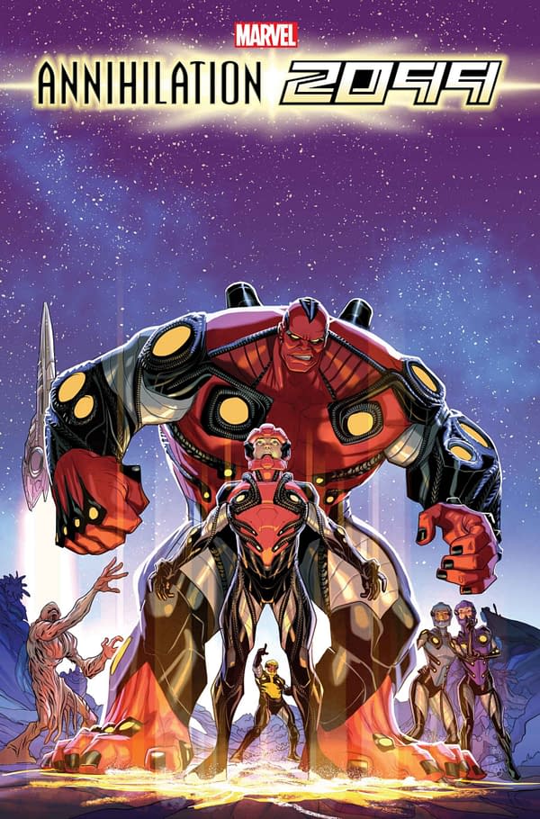 Cover image for ANNIHILATION 2099 #3 PETE WOODS FIRST APPEARANCE VARIANT