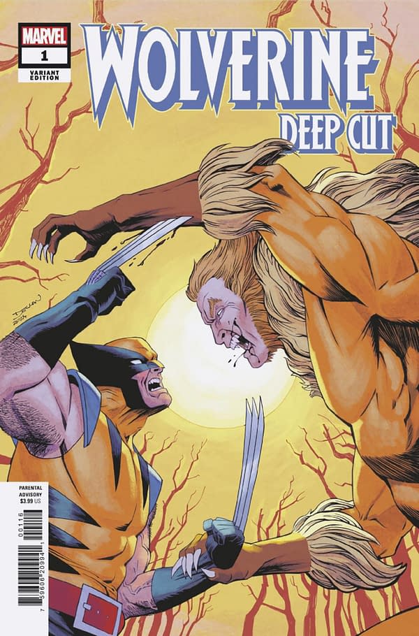 Cover image for WOLVERINE: DEEP CUT #1 DECLAN SHALVEY VARIANT