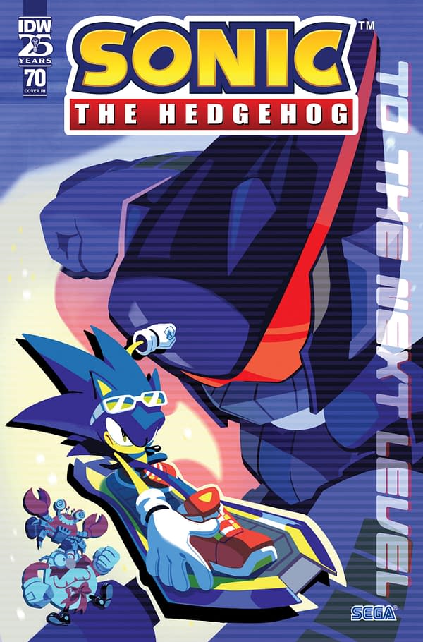 Cover image for Sonic the Hedgehog #70 Variant RI (10) (Fourdraine)