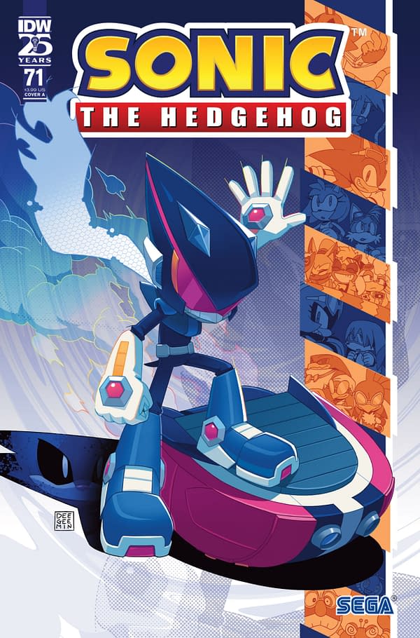 Cover image for 82771401521807111 SONIC THE HEDGEHOG #71 MIN HO KIM COVER, by Evan Stanley & Min Ho Kim & Min Ho Kim, in stores Wednesday, July 31, 2024 from idw