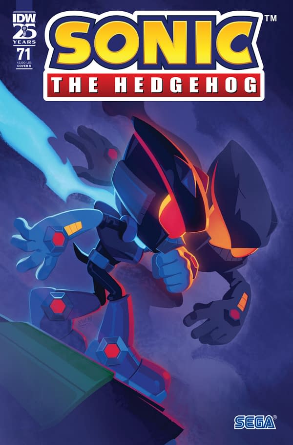 Cover image for Sonic the Hedgehog #71 Variant B (Stanley)