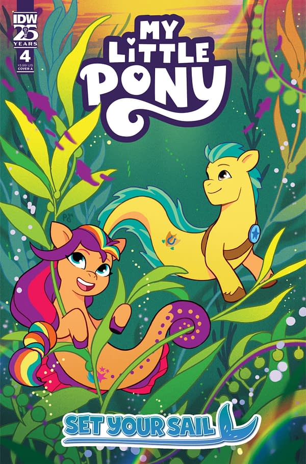 Cover image for MY LITTLE PONY: SET YOUR SAIL #4 PAULINA GANUCHEAU COVER