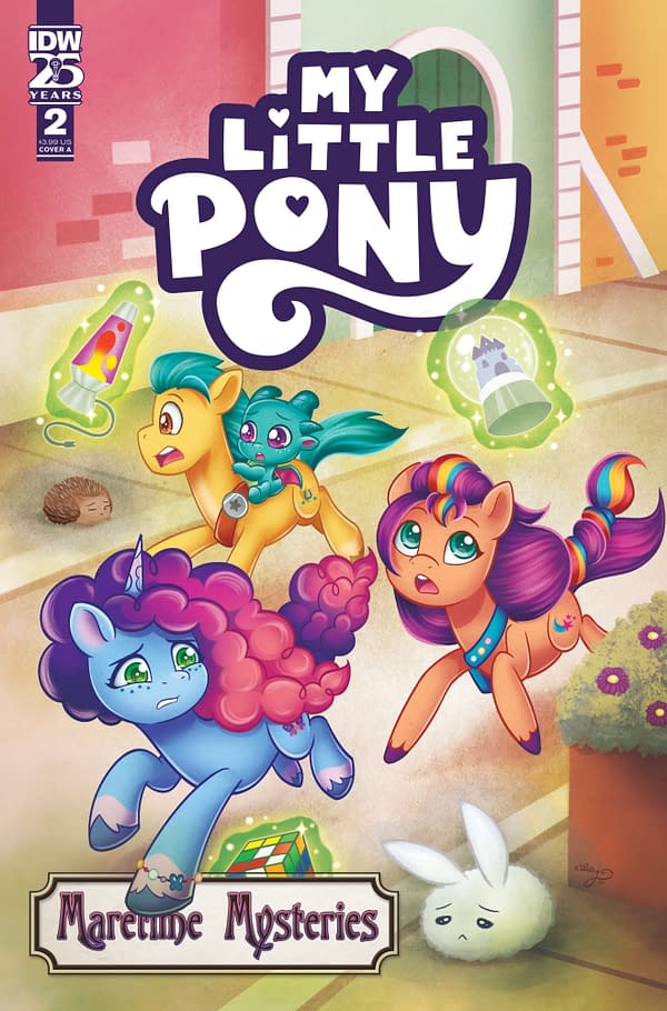 Cover image for MY LITTLE PONY: MARETIME MYSTERIES #2 ABIGAIL STARLING COVER