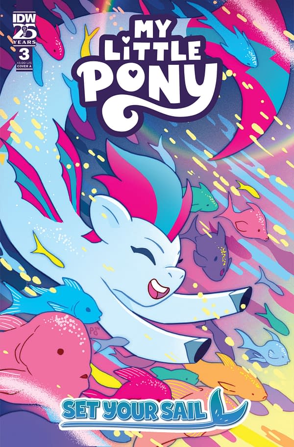Cover image for MY LITTLE PONY: SET YOUR SAIL #3 PAULINA GANUCHEAU COVER
