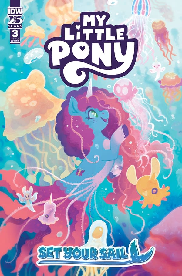 Cover image for My Little Pony: Set Your Sail #3 Variant B (JustaSuta)