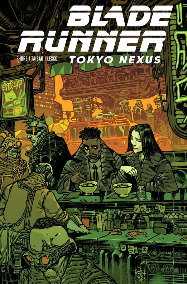 Cover image for BLADE RUNNER TOKYO NEXUS #4 (OF 4) CVR A REBELKA (MR)