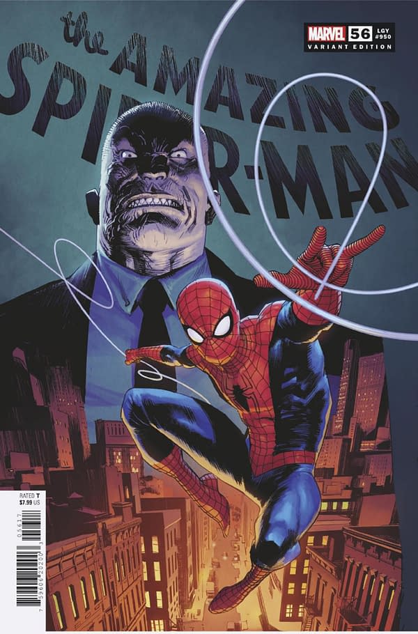 Cover image for AMAZING SPIDER-MAN #56 RAFAEL ALBUQUERQUE VARIANT