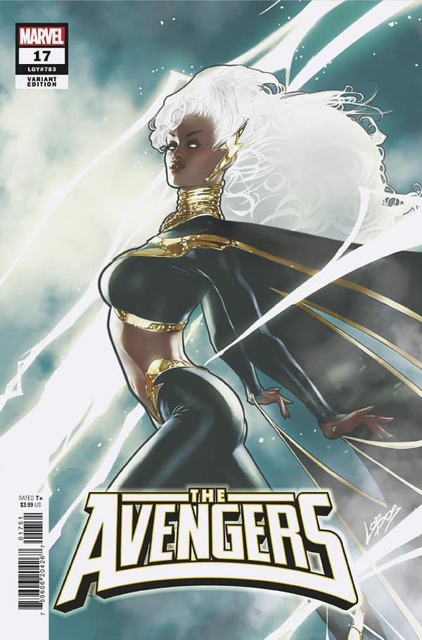 Cover image for AVENGERS #17 PABLO VILLALOBOS STORM VARIANT [DPWX]