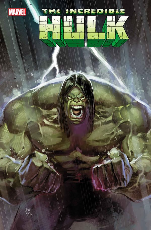 Cover image for INCREDIBLE HULK #15 ROD REIS VARIANT