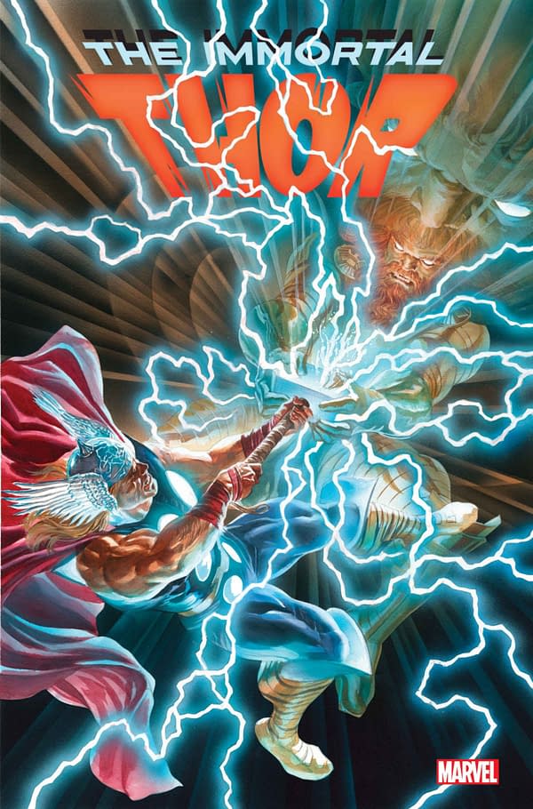 Cover image for IMMORTAL THOR #14 ALEX ROSS COVER