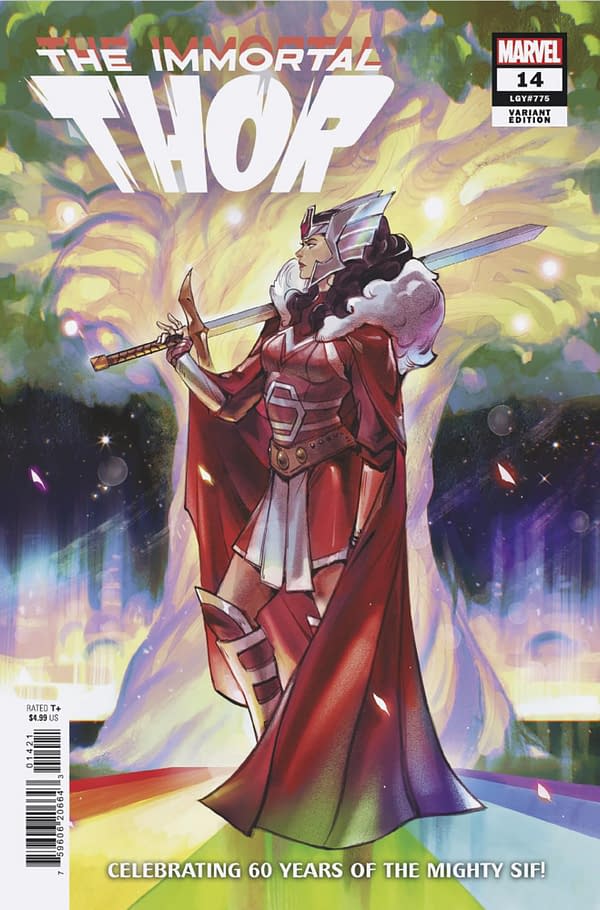 Cover image for IMMORTAL THOR #14 JESSICA FONG VARIANT