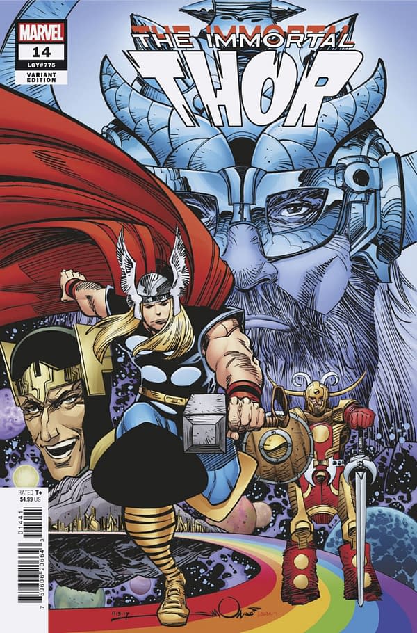 Cover image for IMMORTAL THOR #14 WALT SIMONSON VARIANT