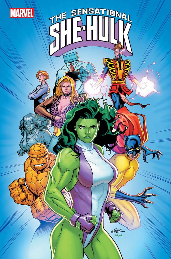 Cover image for SENSATIONAL SHE-HULK #10 ANDRES GENOLET COVER