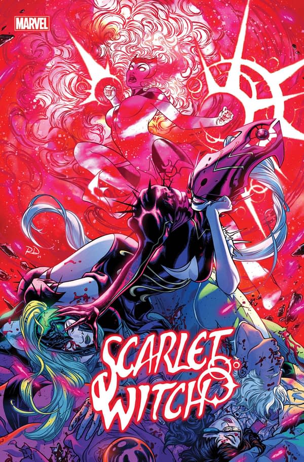 Cover image for SCARLET WITCH #4 RUSSELL DAUTERMAN COVER