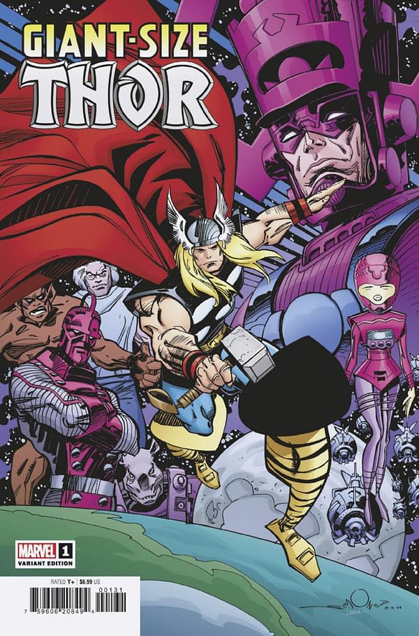 Cover art for GIANT-SIZE THOR #1 WALT SIMONSON VARIANT