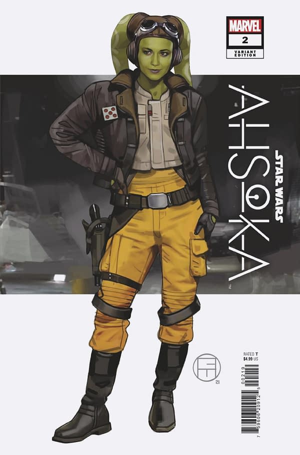 Cover image for STAR WARS: AHSOKA #2 CONCEPT ART VARIANT