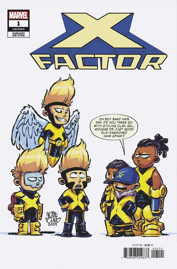 Cover image for X-FACTOR #1 SKOTTIE YOUNG VARIANT